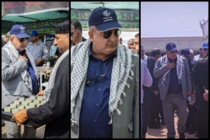 چهارمین سال خدمت‌رسانی؛ بزرگترین موکب نیشکری‌ها در مسیر شلمچه برپا شد