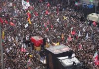 تجلی پیوند عمیق مردم ایران و عراق در مراسم رهبر شهید انقلاب