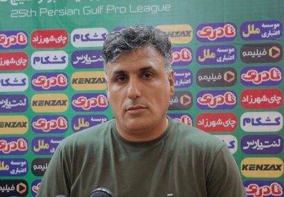 سرمربی استقلال خوزستان: به دنبال کسب رتبه تک‌رقمی در جدول هستیم